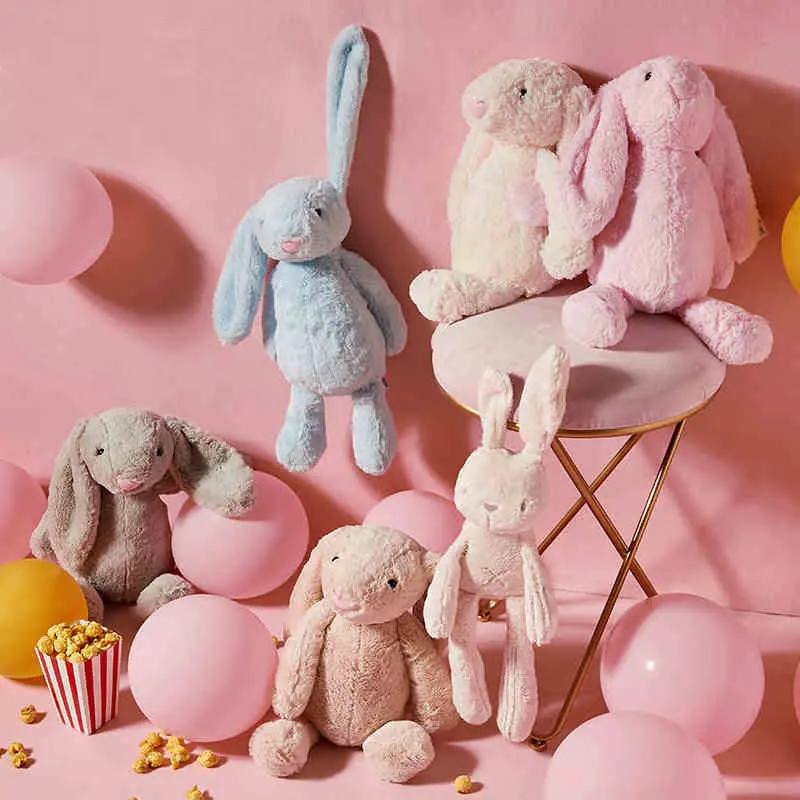 40CM Soft Bunny Rabbit Toy Sleeping Mate Stuffed & Plush Animal Rabbit Toys