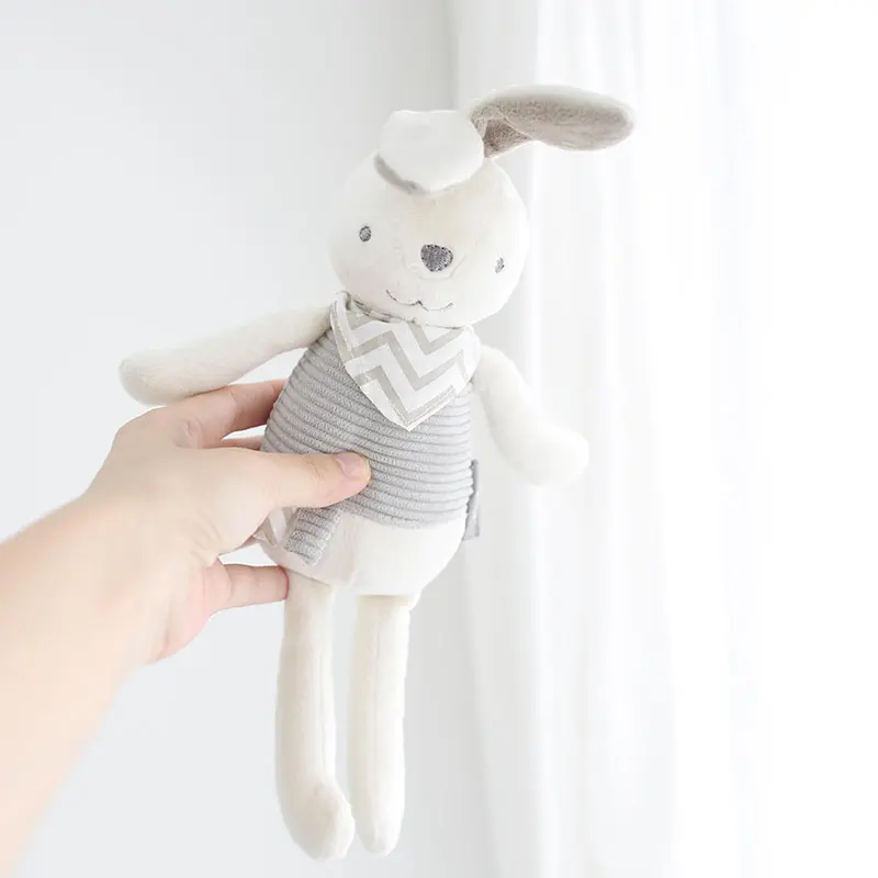 Lovely Bunny Monkey Infant Appease Toys Soft Animal Plush Newborn Baby Sleeping Doll Gifts