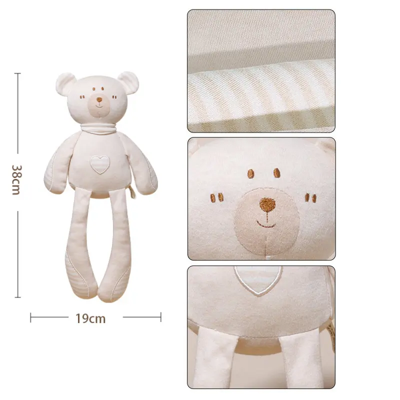 38cm New Bear Elephant Long legged Toys Infant Kids Sleeping Toy Cute Bunny Rabbit Animals Soft Bed Stroller Plush