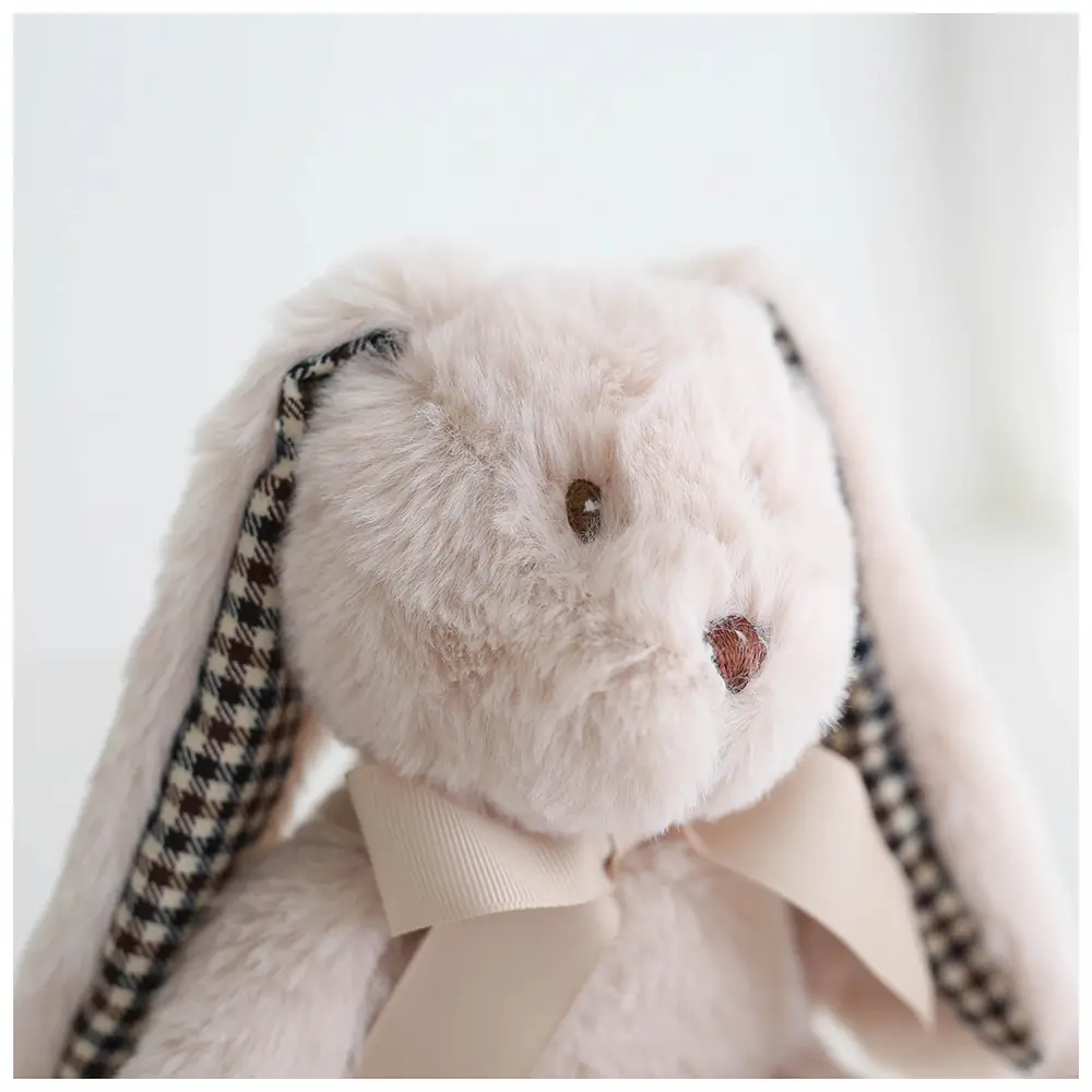 32cm Long Ears Bunny Plush Toys For Baby Girl Fluffy Rabbit Appease Doll Animal Stuffed Toy