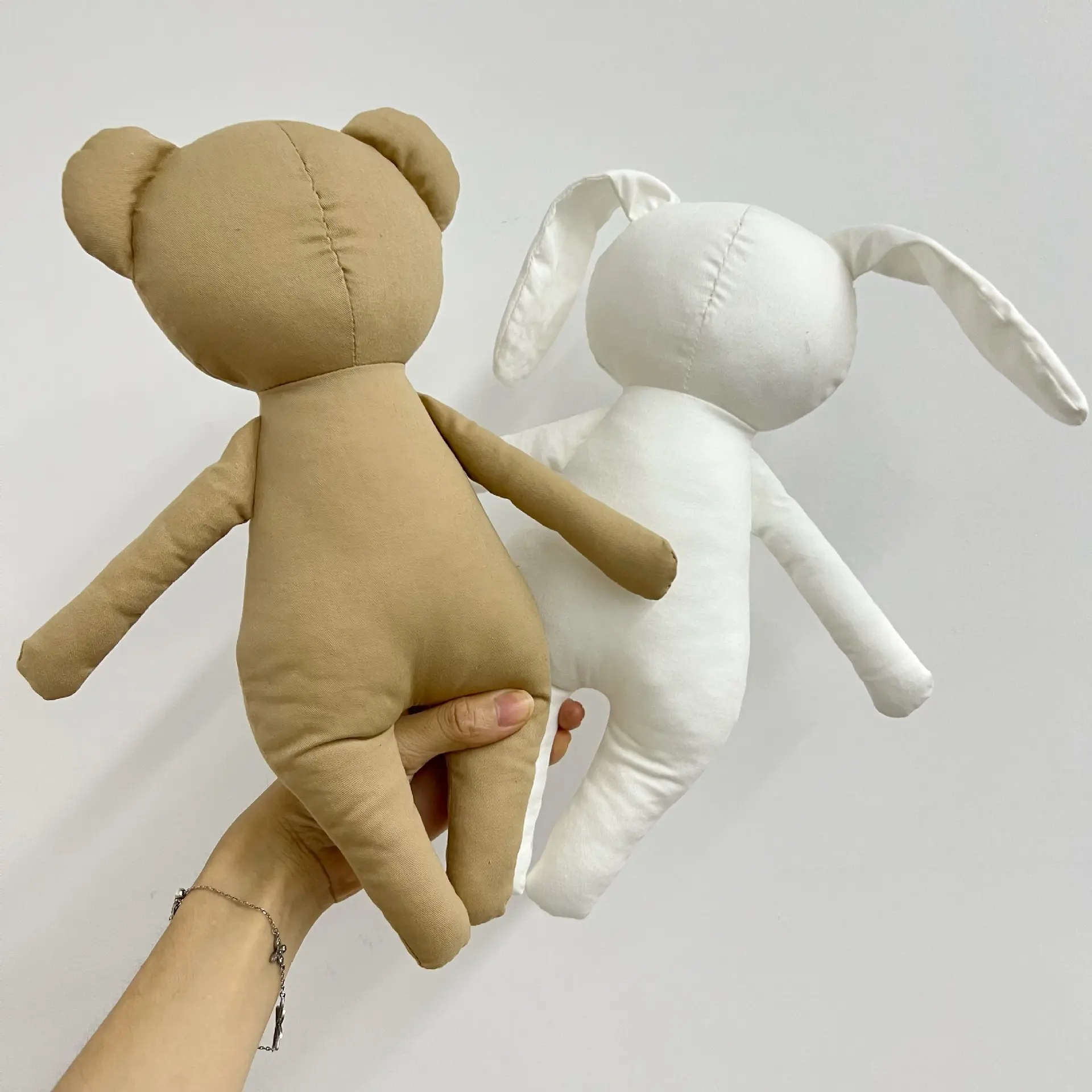 30cm Cute Appease Rabbit Bear Stuffed Animal Toys Infant Baby Comfort Dolls For Children Kids Birthday Gift