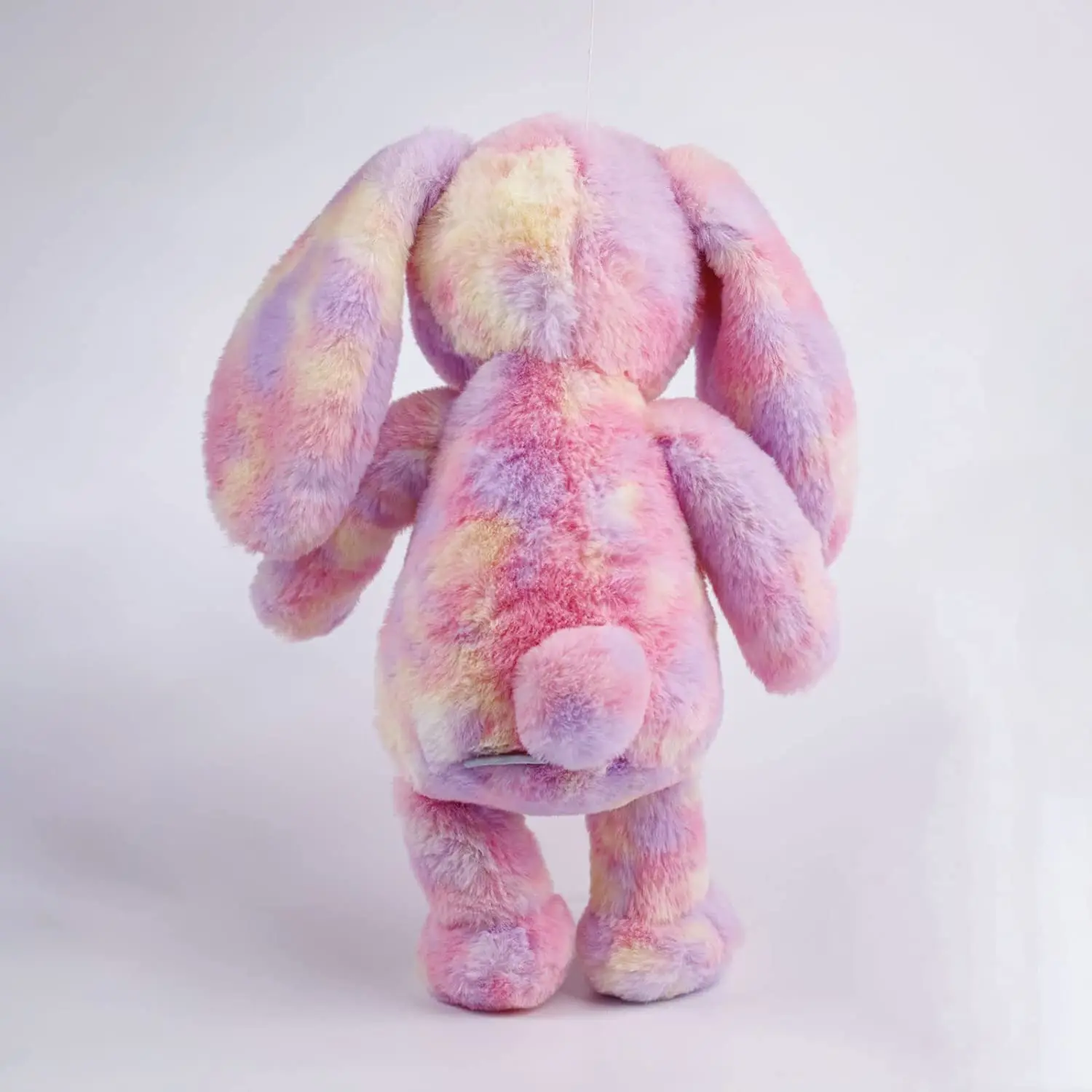 30cm Rainbow Pink Bunny Stuffed Animal Long Ear Rabbit Plush Toys Soft Doll Children Cuddly Pillow Girl Baby Gifts