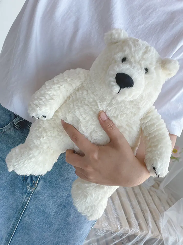 Crocodile Stuffed Animal - Plush Toys - Great for Nursery Decor - Baby Gifts - Cute Fluffy White  Polar Bear Plush Toy