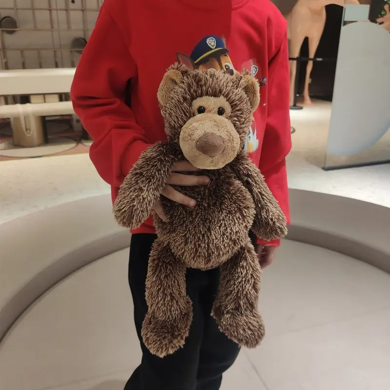 38cm Cute Brown Bear Plush Toy Hug Bears Doll Children's Gifts Soft Stuffed Cartoon Animals Baby Appease Toys