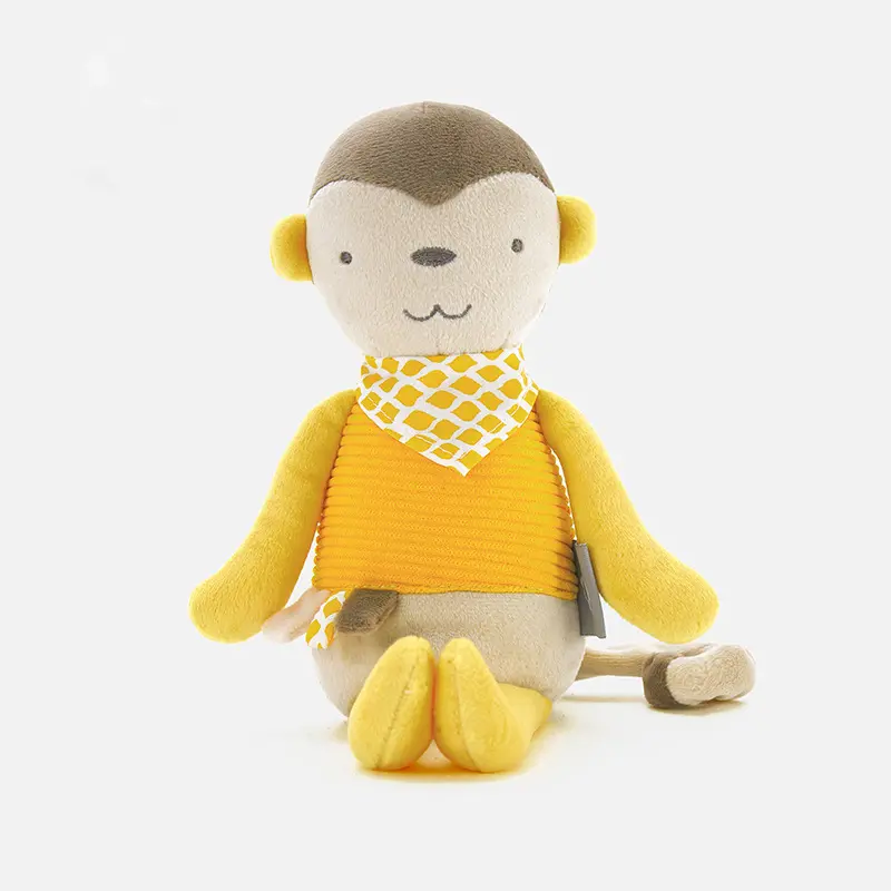 30cm Lovely Monkey Appease Toys Sleeping Stuffed Animal Soft Cuddle Toy for Children