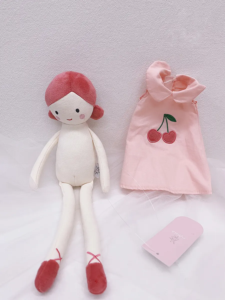 35cm Fairy Angela Dolls With Beautiful Fruit Dress For Girls Soft & Cuddly Plush Toys Baby Gift