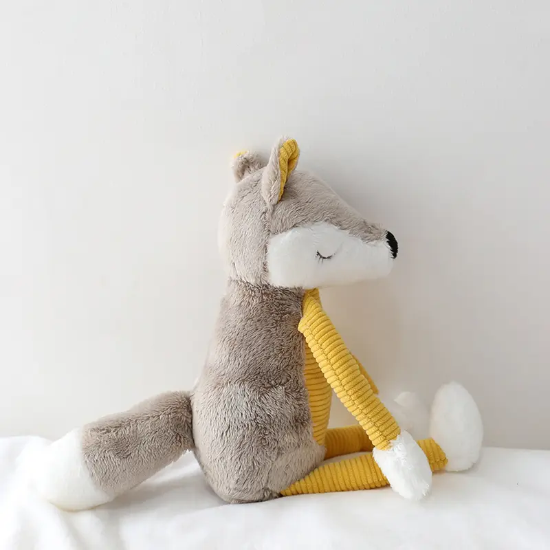 Long Leg Fox Lion Stuffed Plush Animals Toys Soft Dolls Children Gift Kawaii Baby Kids Birthday Gifts Toys