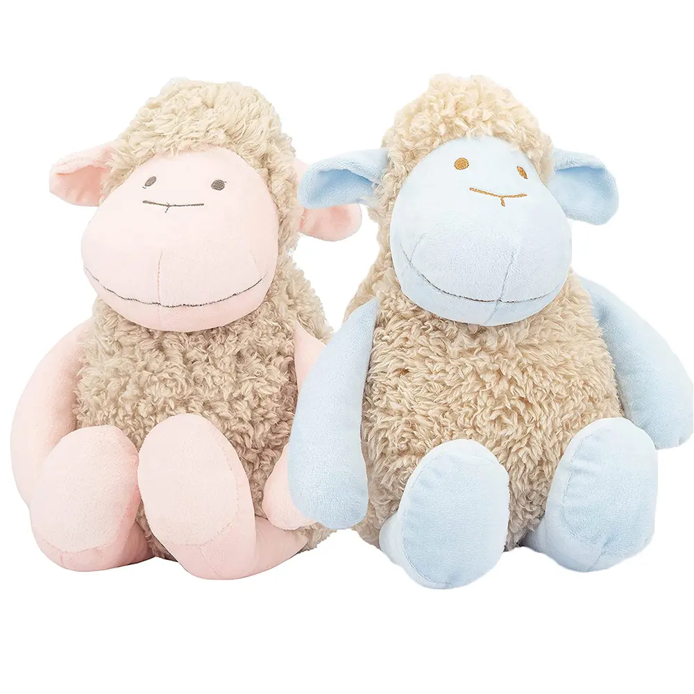 38cm Cute Fluffy Lamb Stuffed Animal - Cozy Sheep Plush Toy - Children Friend Gifts