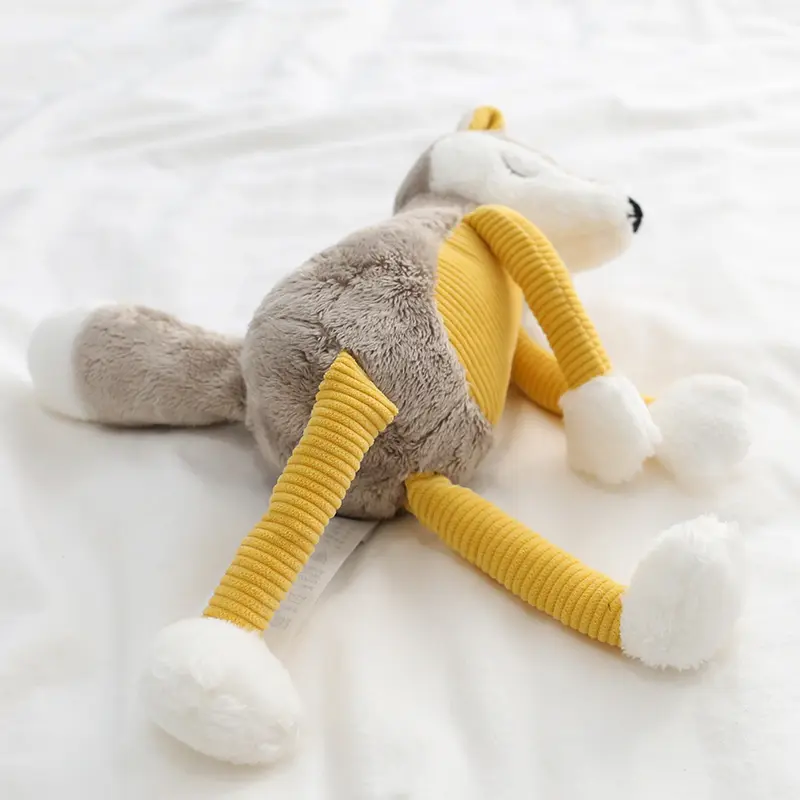 Long Leg Fox Lion Stuffed Plush Animals Toys Soft Dolls Children Gift Kawaii Baby Kids Birthday Gifts Toys