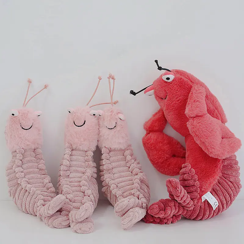 New Larry Lobster Plush Toys Soft Animals Crab Stuffed Baby Dolls Cute Plush Pippi Shrimp Toys For Baby Kids Children Funny Gift