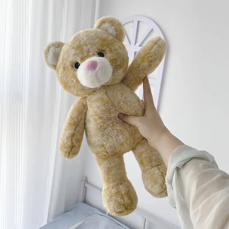 40cm High Quality Soft Bear Bunny Stuffed Cartoon Animals Baby Appease Toys Cuddle Doll for Children