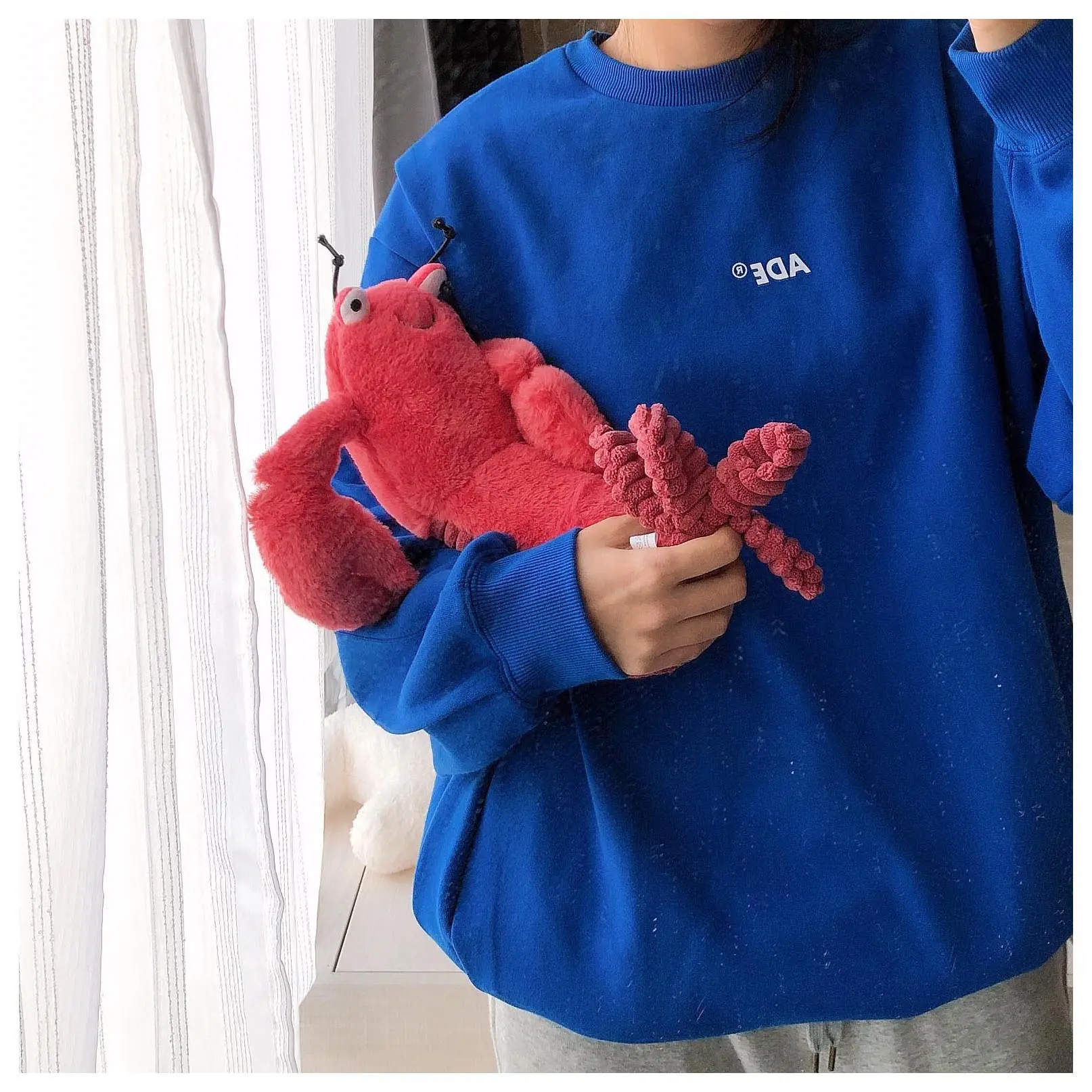 New Larry Lobster Plush Toys Soft Animals Crab Stuffed Baby Dolls Cute Plush Pippi Shrimp Toys For Baby Kids Children Funny Gift