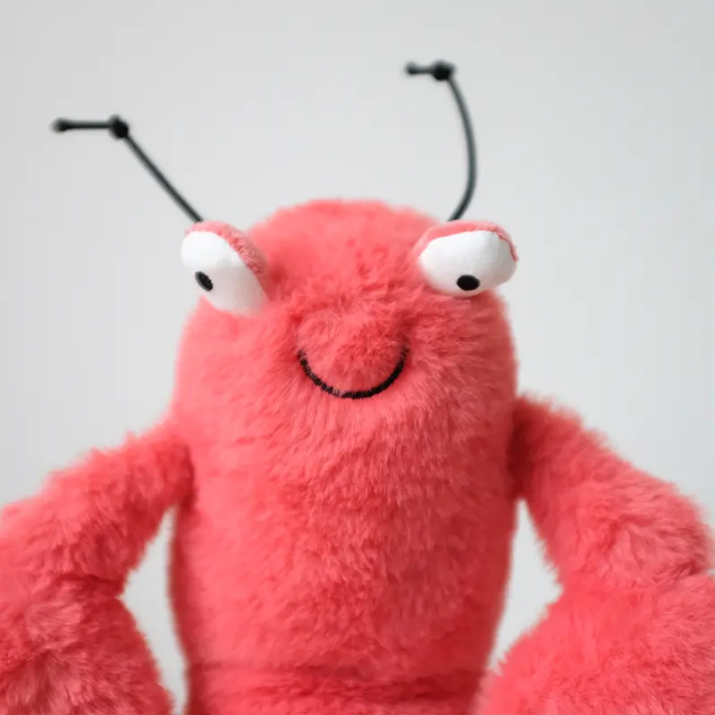New Larry Lobster Plush Toys Soft Animals Crab Stuffed Baby Dolls Cute Plush Pippi Shrimp Toys For Baby Kids Children Funny Gift