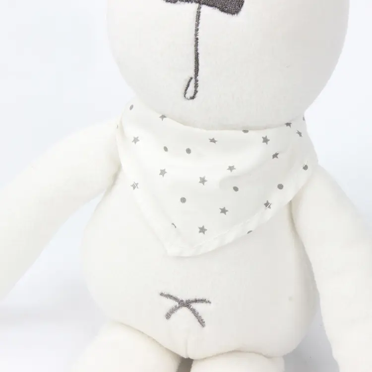 35cm Animal Stuffed Toys Unisex White Bear Soft Plush Toy High Quality Appease Doll