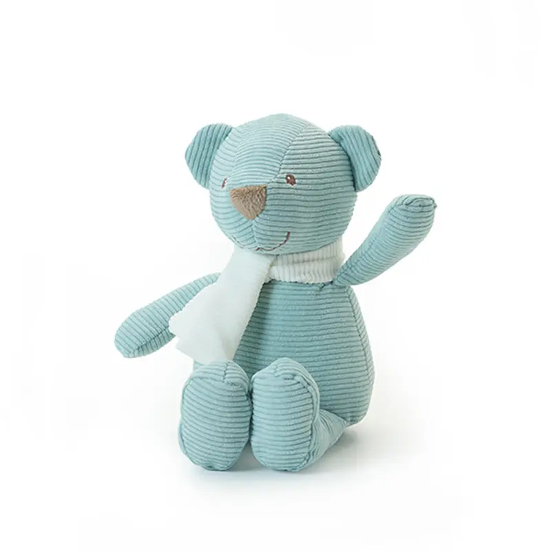 30cm Cute Cartoon Stuffed Bear Children Soothing Doll Soft Plush Toys Newborn Baby Comforter Sleeping Toy Room Decor Infant Gift