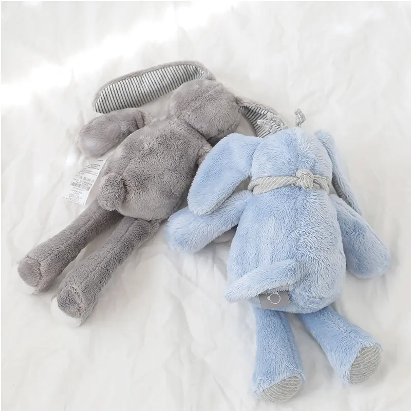 Cute Elephant Rabbit Plush Cuddle  Toys Cartoon Animals Soft Bunny Stuffed Dolls For Children Gift