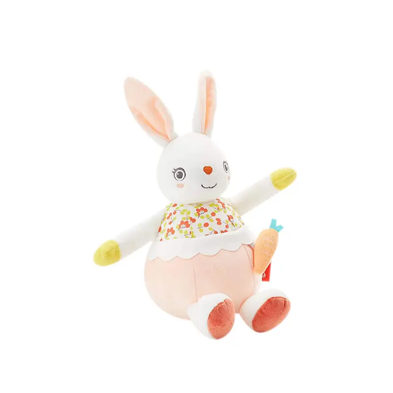28cm Ball Shape Animals Stuffed Cute Cartoon Bunny Chicken Plushies Toys Baby Appease Doll