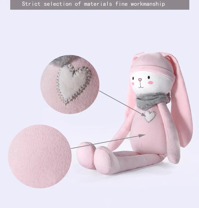35cm Cute Cat Bunny Stuffed Animal Baby Kids Toys for Girls Boys Birthday Gift