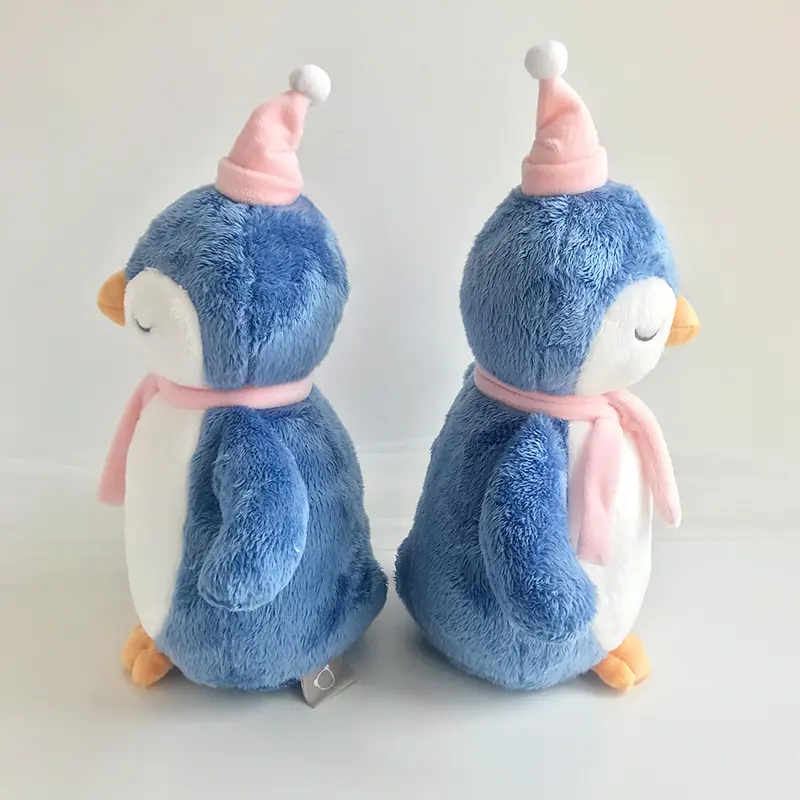 32cm Cute Fluffy Penguin Plush Toy Stuffed Animals Plushies Doll Toys for Children