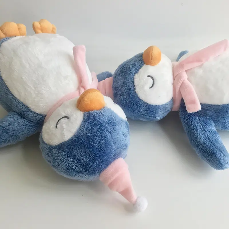 32cm Cute Fluffy Penguin Plush Toy Stuffed Animals Plushies Doll Toys for Children