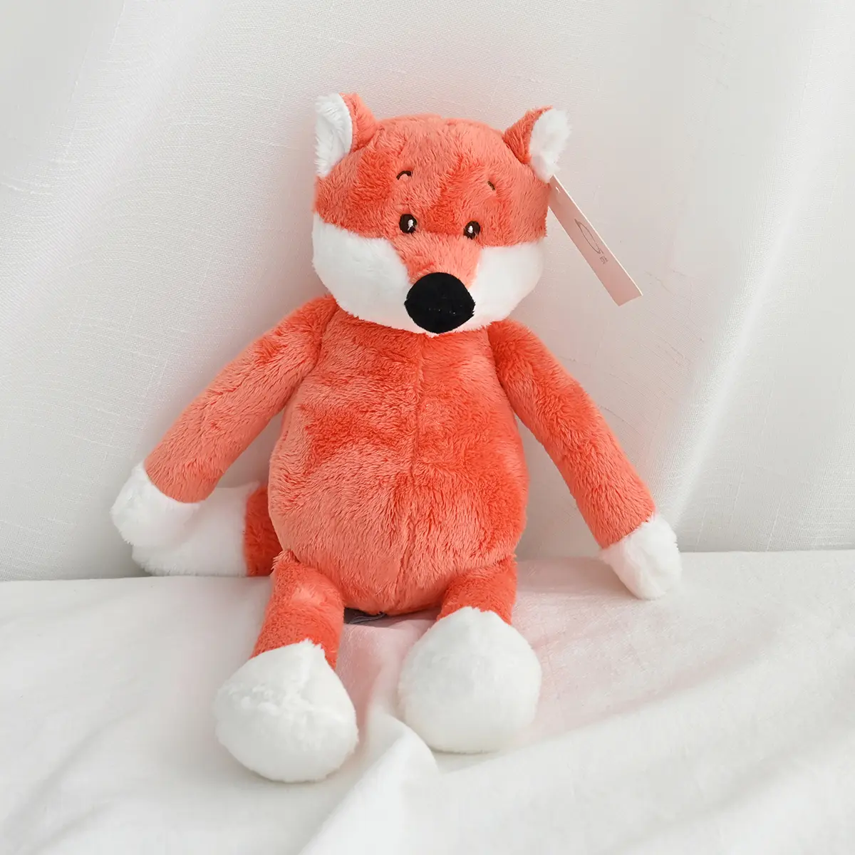 Cute Cartoon Animals Fox Sheep Plush Toys Home Decor Baby Sleep Accompany Stuffed Soft Doll Children Birthday Gifts