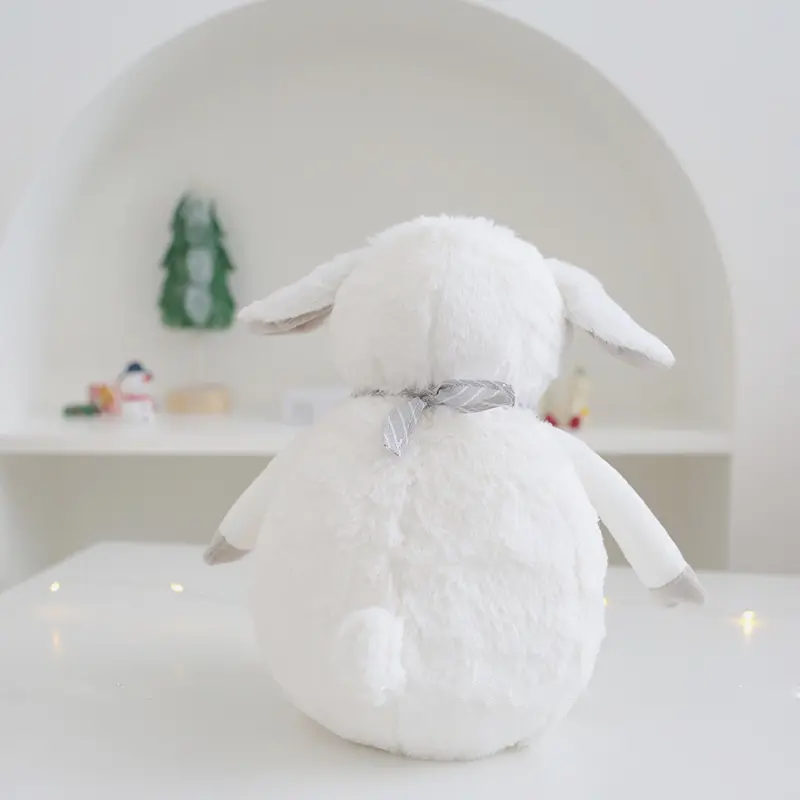 Cute Cartoon Animals Fox Sheep Plush Toys Home Decor Baby Sleep Accompany Stuffed Soft Doll Children Birthday Gifts
