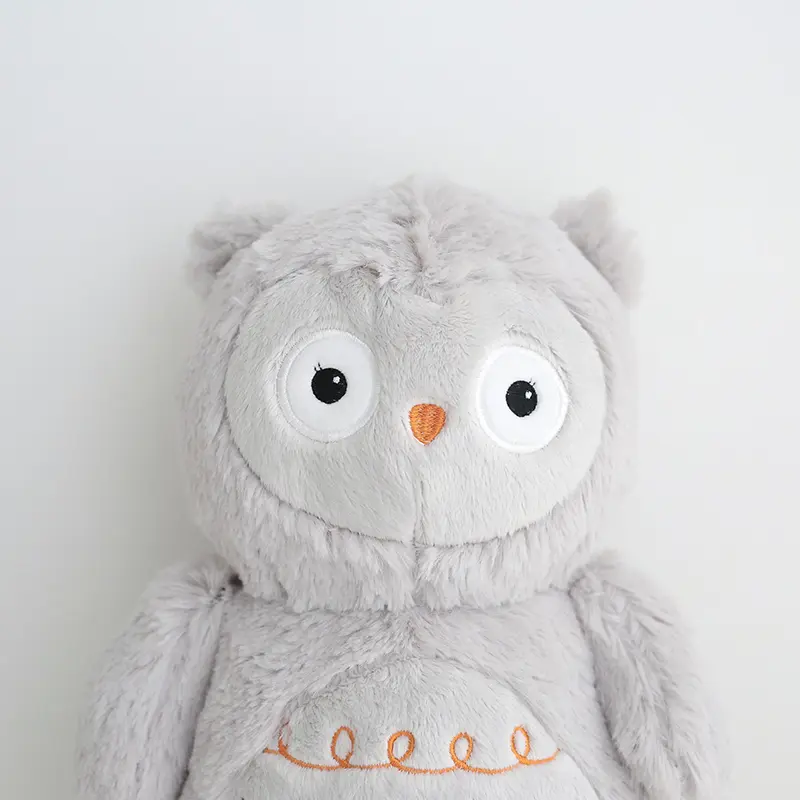 26cm Cute Owl Plush Toys Kawaii Cartoon Nighthawk Doll Soft Simulation Stuffed Eagle Animal Sleep Pillow Xmas Gift for Kids