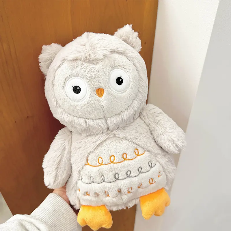 26cm Cute Owl Plush Toys Kawaii Cartoon Nighthawk Doll Soft Simulation Stuffed Eagle Animal Sleep Pillow Xmas Gift for Kids