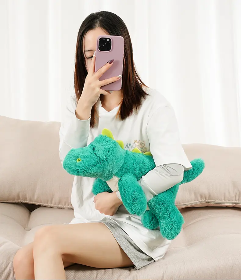 37/48cm Cute Soft Lion Elephant Pillow Plush Toys Stuffed Animals Pillow Bed Sleep Pillows Home Decor Gift Doll for Kids Friends