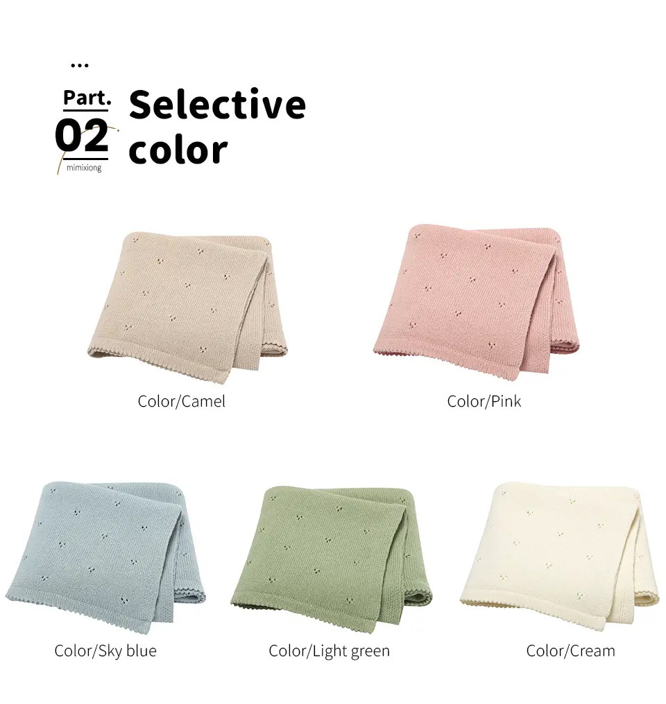 Multi-use Newborn Baby Blankets Soft Cotton Infant Babies Knit Sleep Quilts Covers for Stroller 90*70cm Kids Throwing Mats