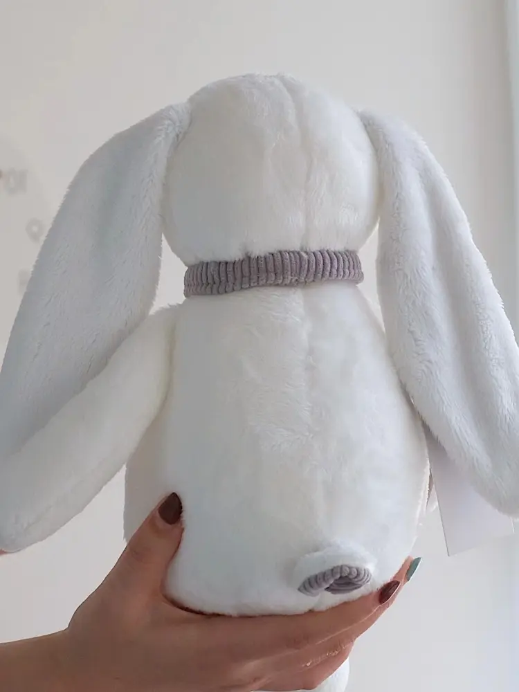 36cm Cute White Bunny Soft Plush Toys Long Ear Rabbit Stuffed Baby Children Kids Gift Animals Doll