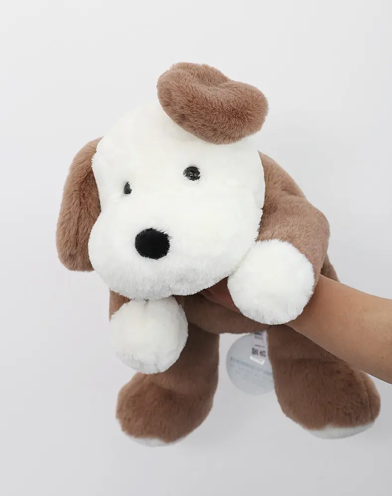 50cm Lying Dog Plush Toys Soft Puppy Stuffed Animal Pillow Doll Home Room Decoration Baby Infant Sleeping Pillow Accompany Gift