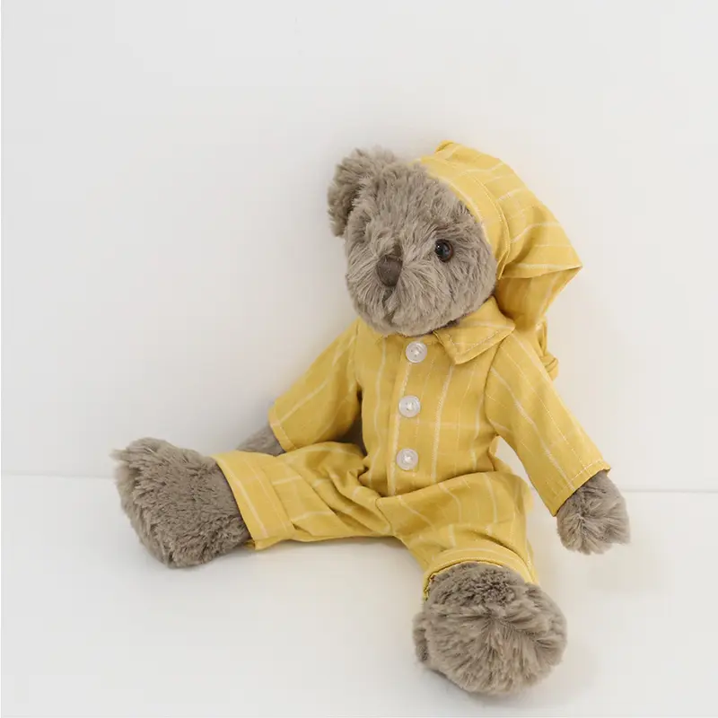 Soft Teddy Bear Stuffed Animal Toys Bed Room Sofa Decoration Sleeping Companion Doll Christmas Birthday Gift