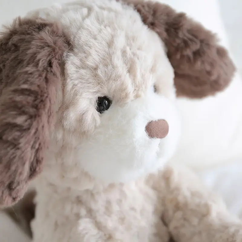 25cm Funny Little Fluffy Dog Plush Toy Cute Plush Filling Puppy Doll Sleeping Embrace Pillow Birthday Gift For Children