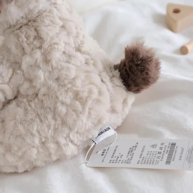 25cm Funny Little Fluffy Dog Plush Toy Cute Plush Filling Puppy Doll Sleeping Embrace Pillow Birthday Gift For Children