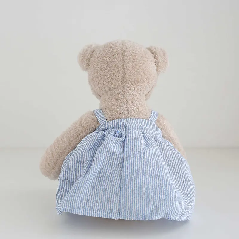 45cm Soft Long Ear&Leg  Bunny Stuffed Animal Lovely Dress Bears Cuddle Rabbit Doll Kids Children Accompany Sleeping Toy Gifts