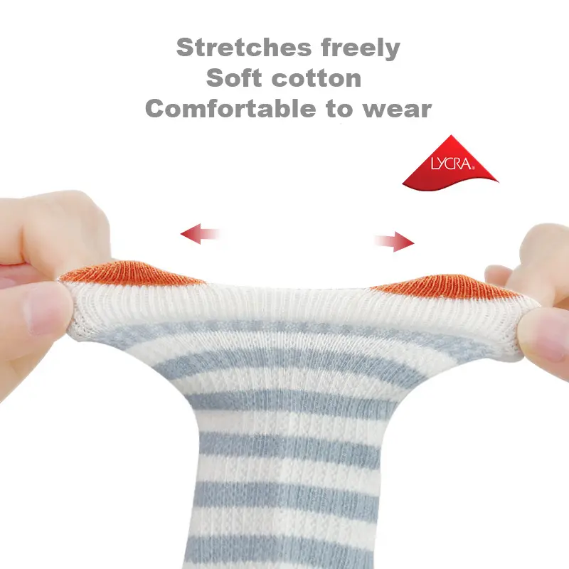 4Pairs/lot 0-2Y Infant Baby Socks Baby for Girls Cotton Soft  Mesh Breathable Cute Newborn Boy Toddler Sock Baby Accessories