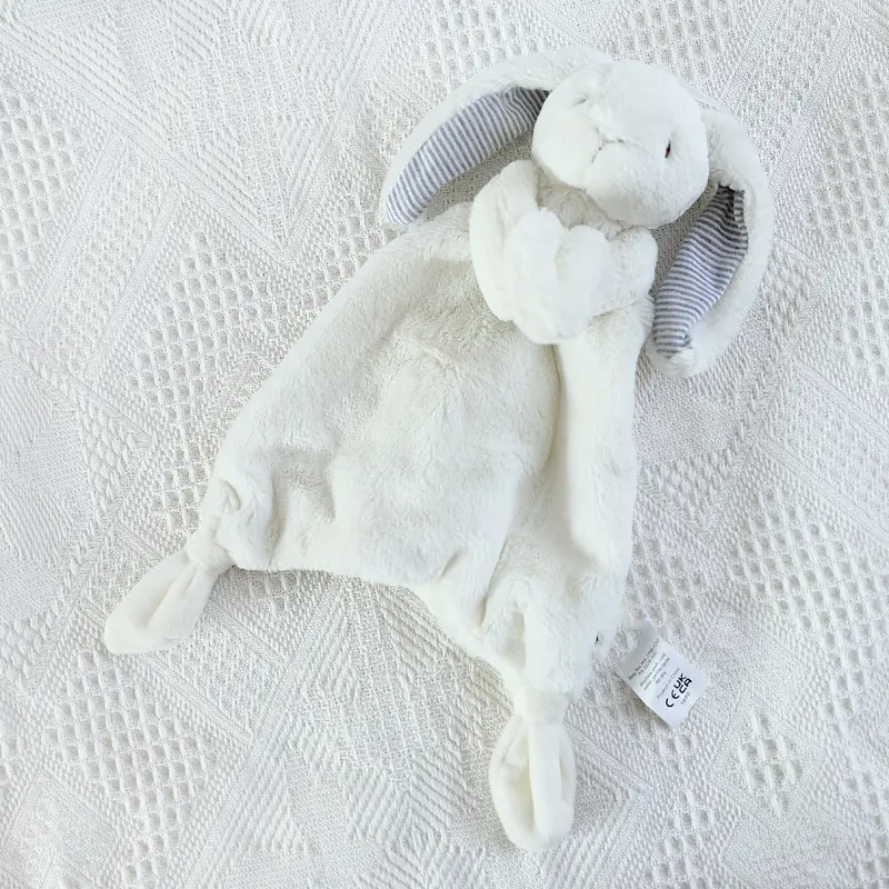 Baby Security Blanket Cartoon Bunny Rabbit Plush Toys Appease Towel Newborn Blankie
