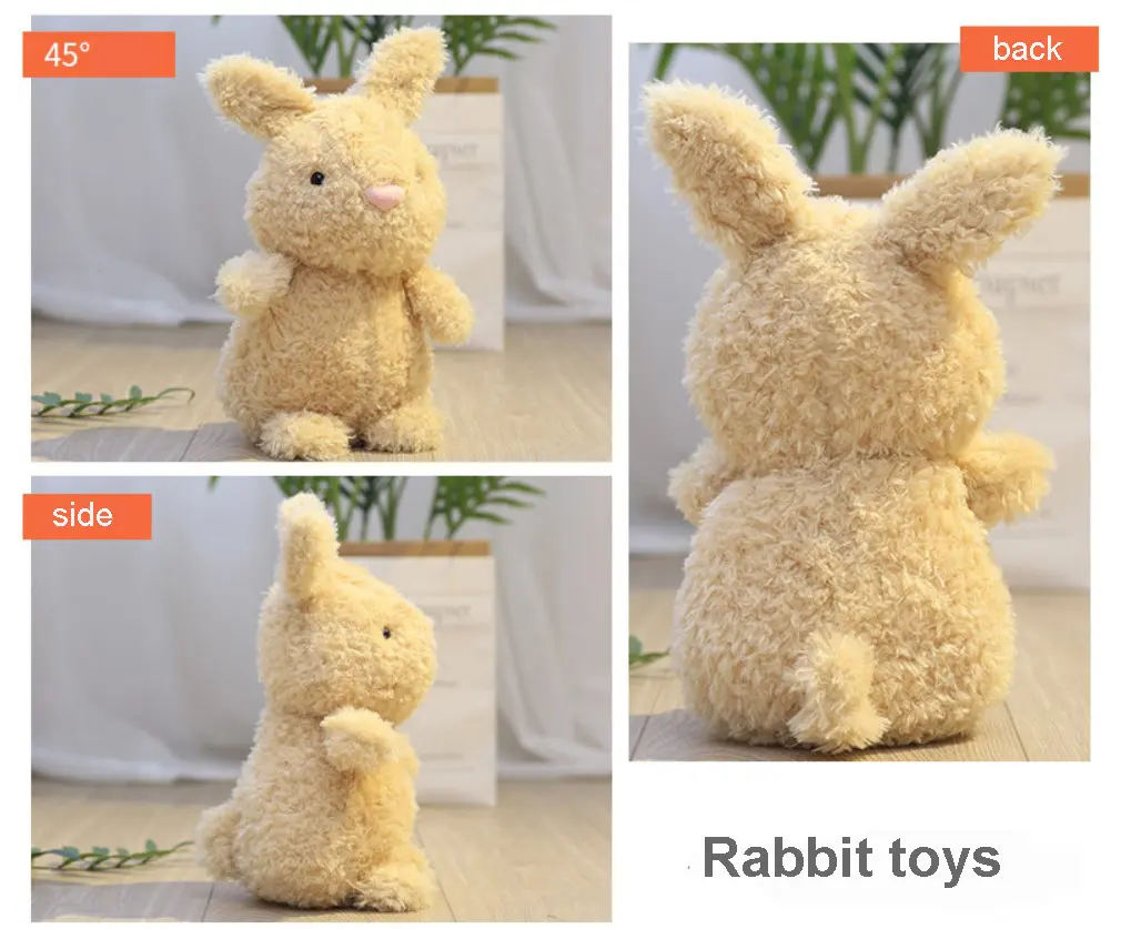 Cute Fox Sheep Dog Bunny Plush Toys Soft Stuffed Cartoon Animal Stuffed Dolls Baby Accompany Toys for children Christmas