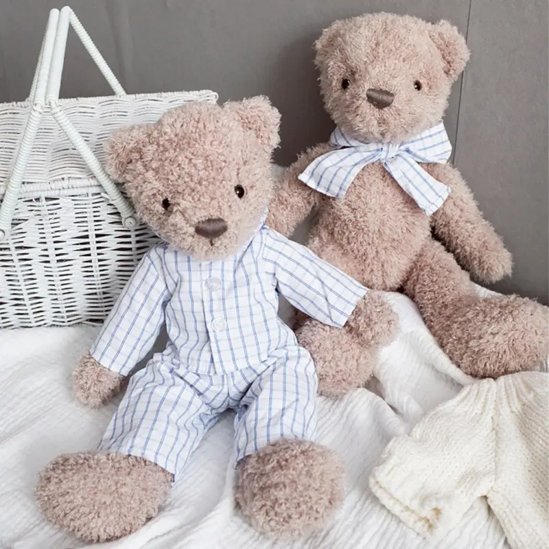 12" Teddy Bear Plush Toy Brown,Baby 1st Gift Soft Stuffed Animal Toys
