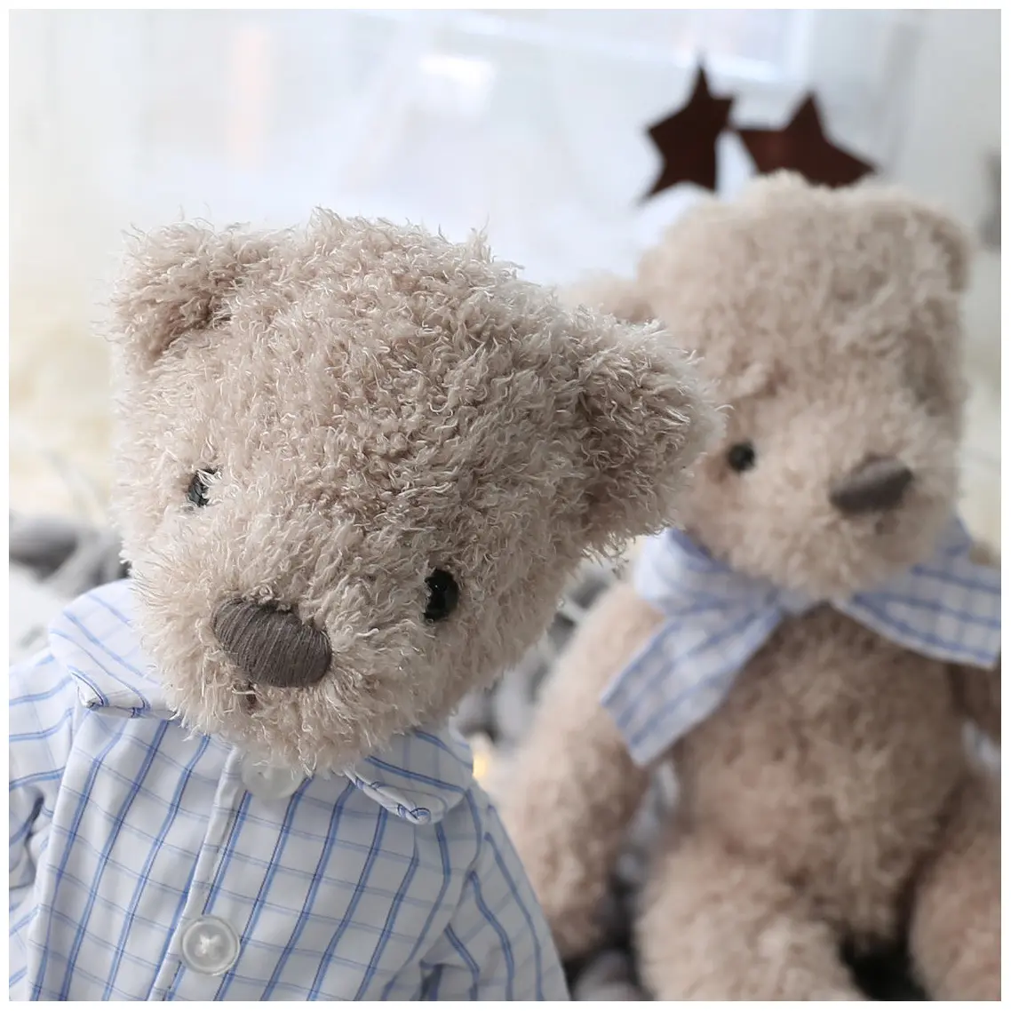 12" Teddy Bear Plush Toy Brown,Baby 1st Gift Soft Stuffed Animal Toys