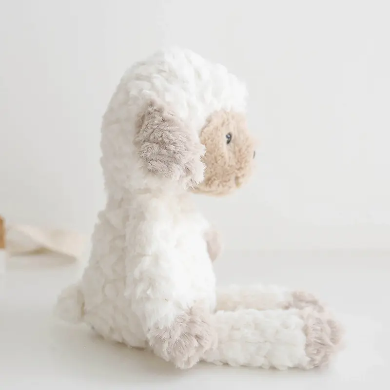 35cm Kawaii Sheep Soft Dolls Plush Toys Kids Stuffed Animals Baby Sleeping Plushie Toys For Children Birthday Gifts