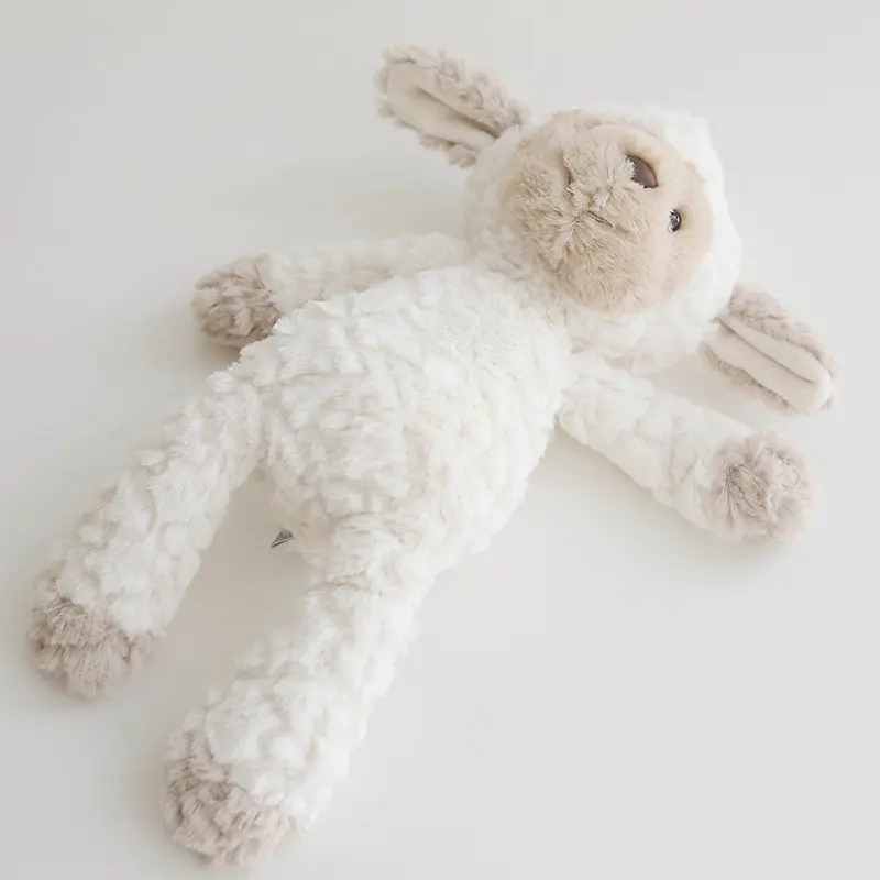 35cm Kawaii Sheep Soft Dolls Plush Toys Kids Stuffed Animals Baby Sleeping Plushie Toys For Children Birthday Gifts