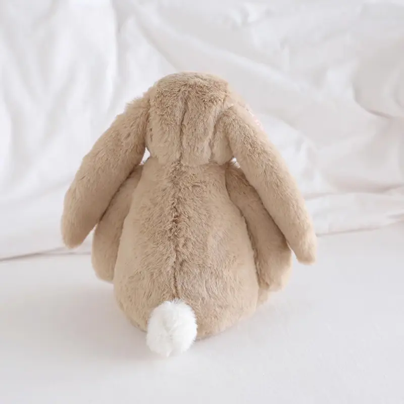 28cm Floral Ears Bunny Plush Toys Soft Cuddle Rabbit Stuffed Animals Doll Kawaii Room Decor Toy Sofa Cushion Kids Birthday Gifts