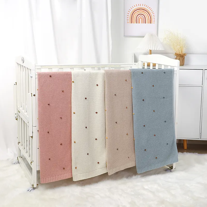 Multi-use Baby Summer Blankets Cotton Girl Boy Stroller Birth Newborn Knitted Super Soft Swaddle Infant Wrap Children's Quilt