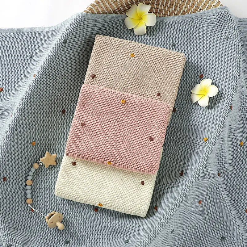 Multi-use Baby Summer Blankets Cotton Girl Boy Stroller Birth Newborn Knitted Super Soft Swaddle Infant Wrap Children's Quilt