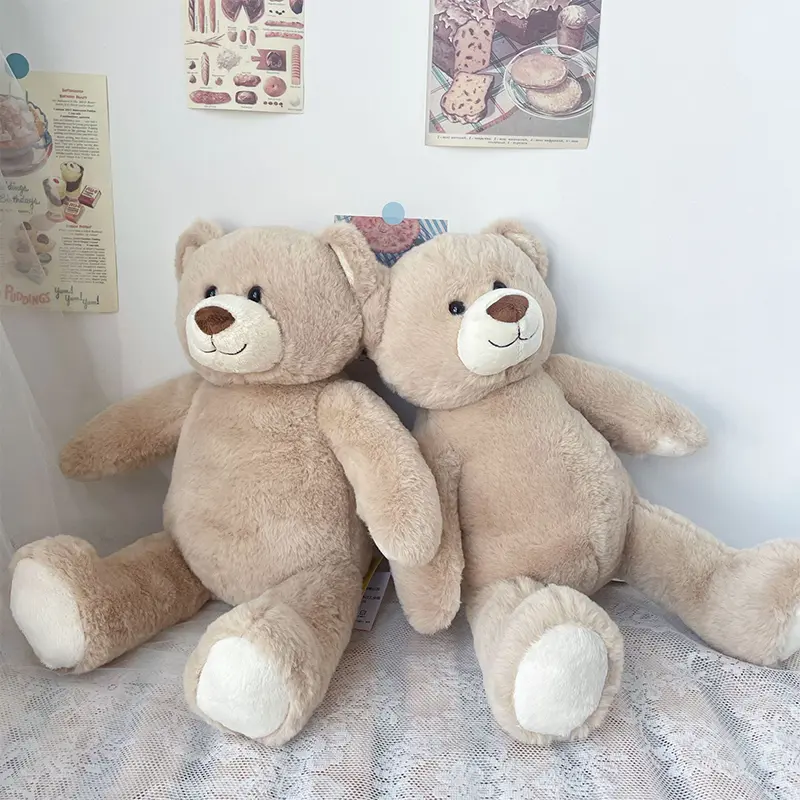 45 Cm Soft Cuddly Bear Stuffed Plush Toys Cute Teddy Bear Sleeping Toys for Children Kids Gifts