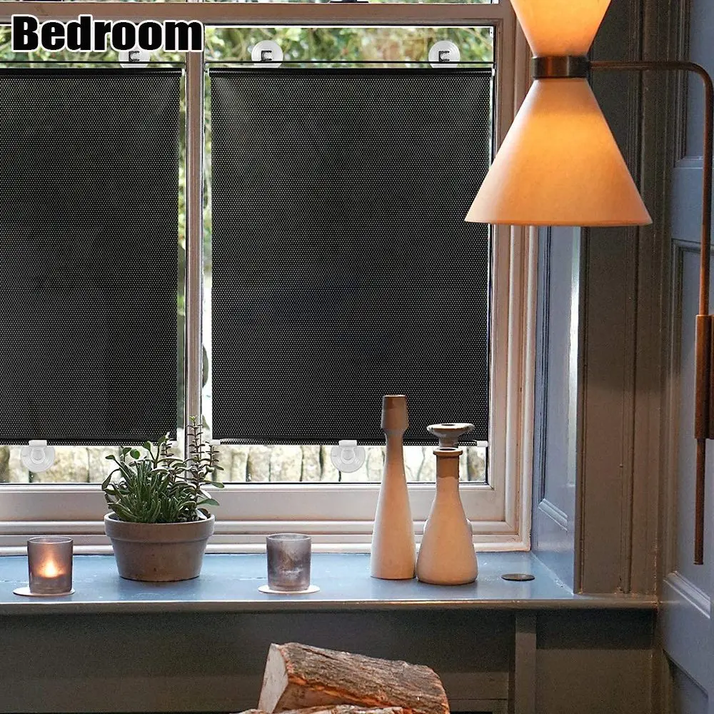 Window Sun-shading Curtains Car Window Sun Visors Sunshade Roller Blinds Window Roller Curtains Blackout Curtain Roller Blinds