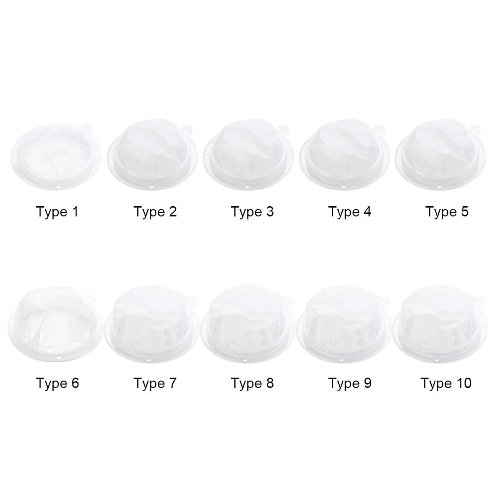 13/15CM Reusable Mesh Nylon Filter Super Fine Colander For Sieve Juice Soy Milk Honey Tea Coffee Wine Strainer Kitchen Accessory