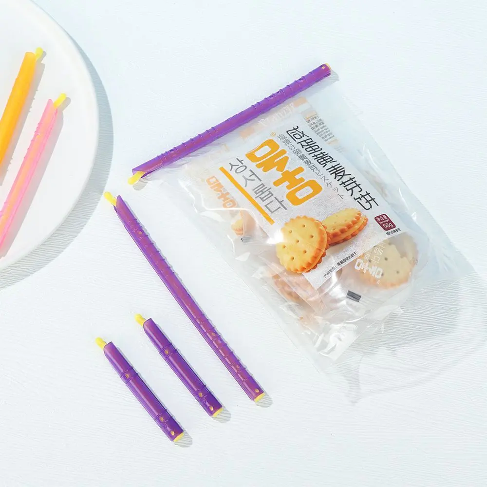 5PCS Magic Bag Sealer Stick Food Bag Sealing Clip Fresh Lock Stick Household Kitchen Storage Refrigeration Tool